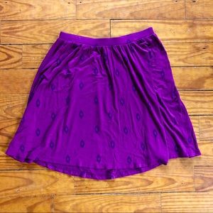 Tribal Patterned Skirt